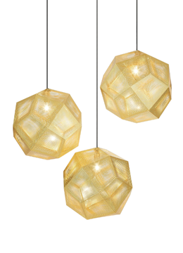 ETCH 50 - Metal pendant lamp by Tom Dixon - view 3